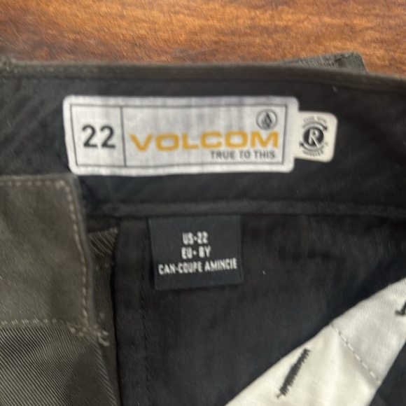 VOLCOM BIG BOYS FRICKIN MODERN STRETCH CHINO PANTS - Picture 4 of 6